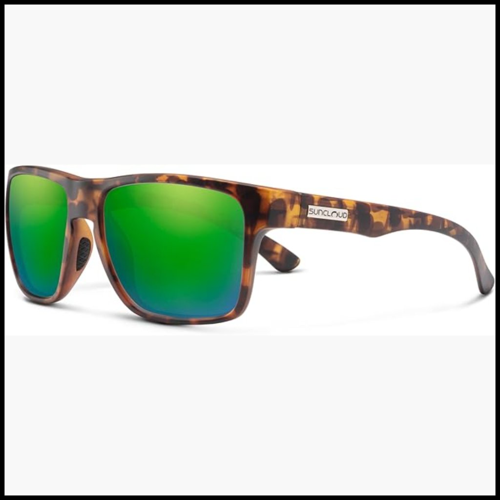Polarized Sunglasses With Evolve Bio-Based Frame, Square Shape